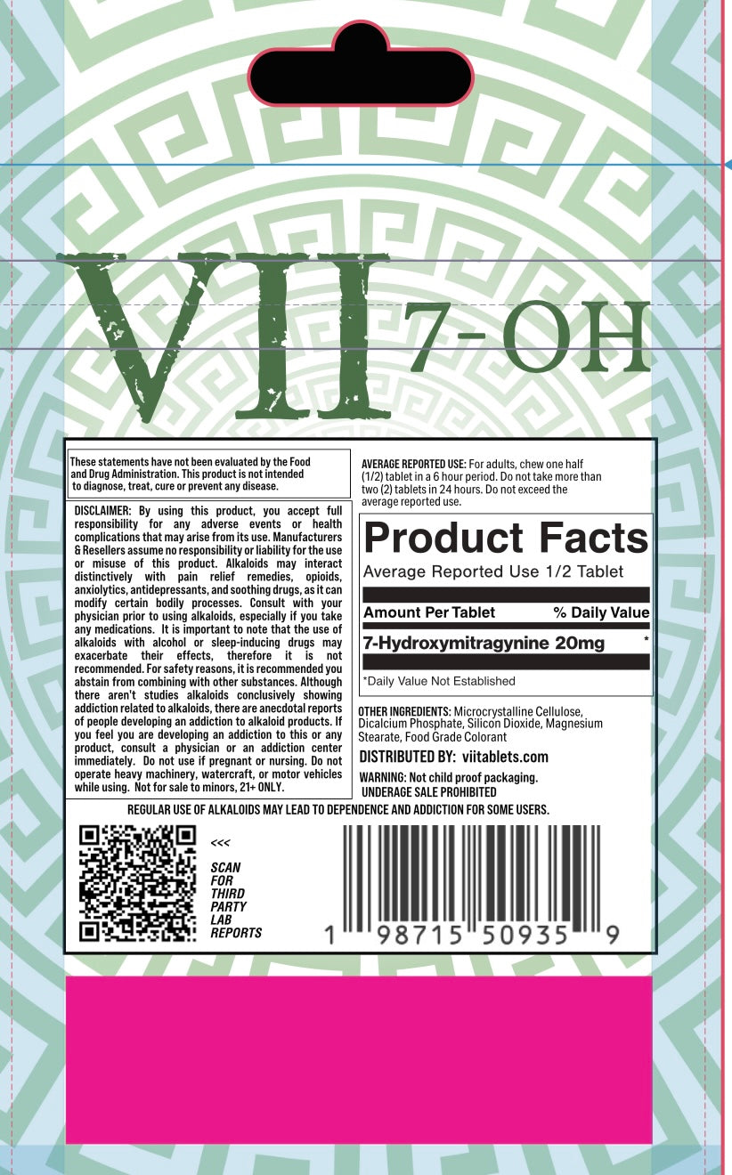 VII 20MG WHITE MINT MINI 7-OH